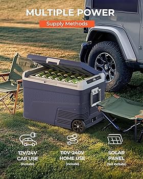 Amazon.com: EKOJUCE 12 Volt Refrigerator Portable Fridge